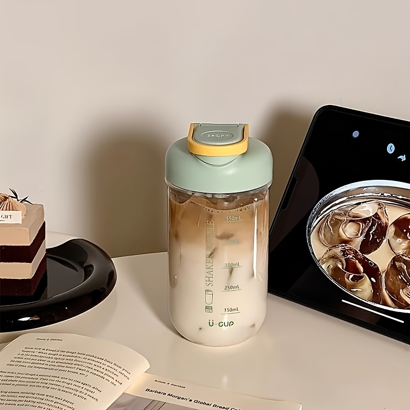 Protein Shaker Bottle - Portable Protein Powder Shaker Cup with