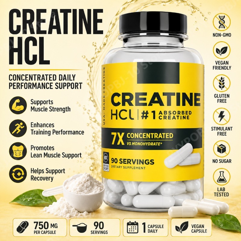 Creatine HCl 750mg 90 Capsules - Nutrition In Fitness avaliação e preço