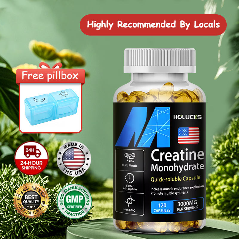 High Potency Creatine 3000mg C - Creatine Hcl Capsule avaliação e preço