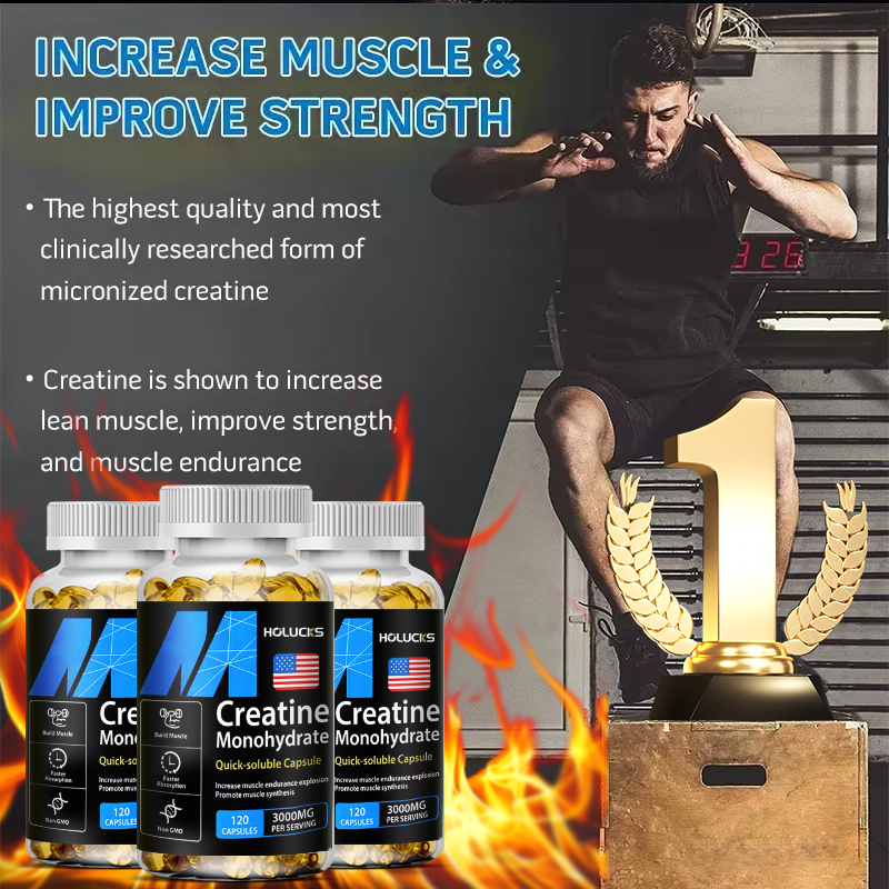 High Potency Creatine 3000mg C - Creatine Hcl Capsule avaliação e preço