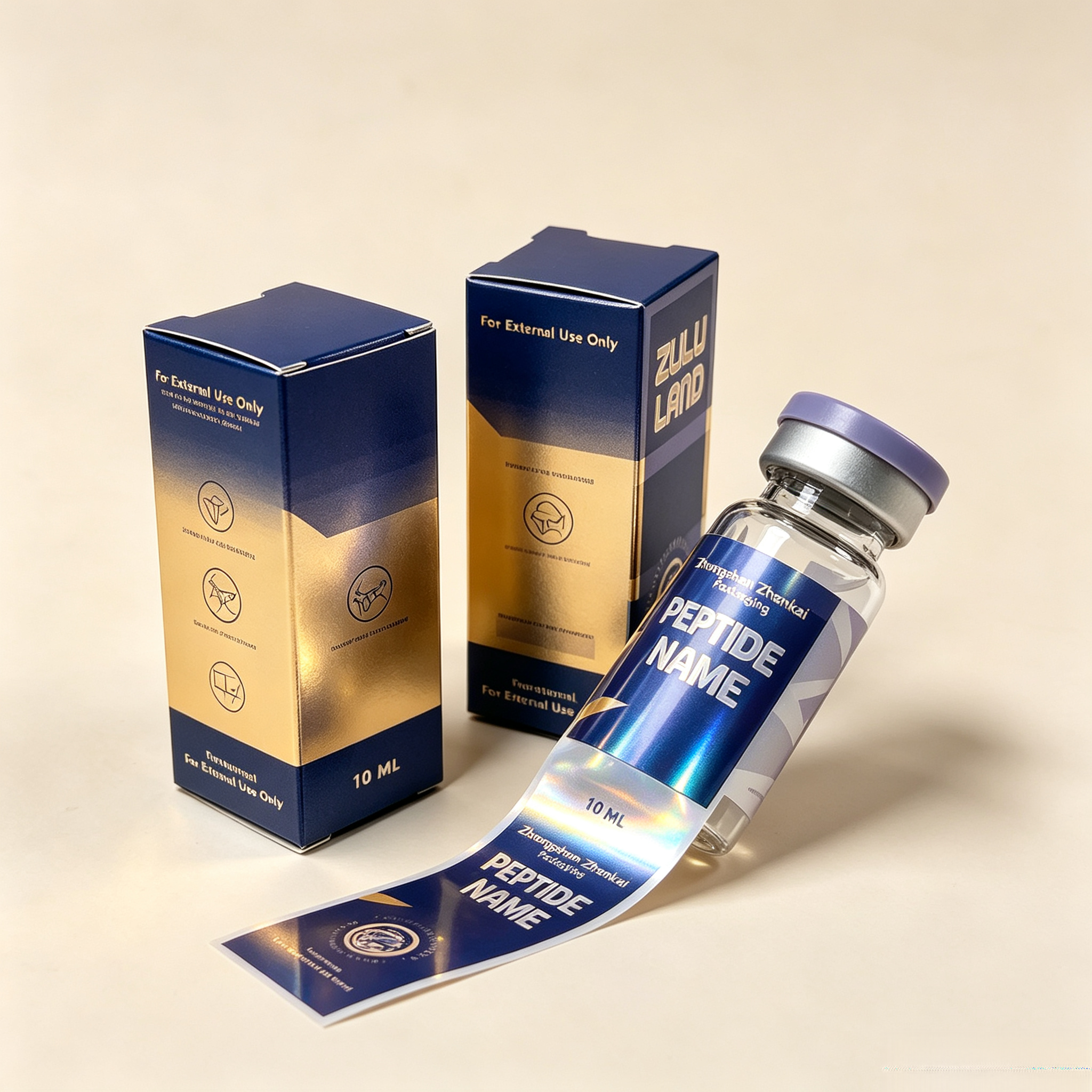 Custom Peptide Vial Waterproof - Nutrition In Fitness avaliação e preço