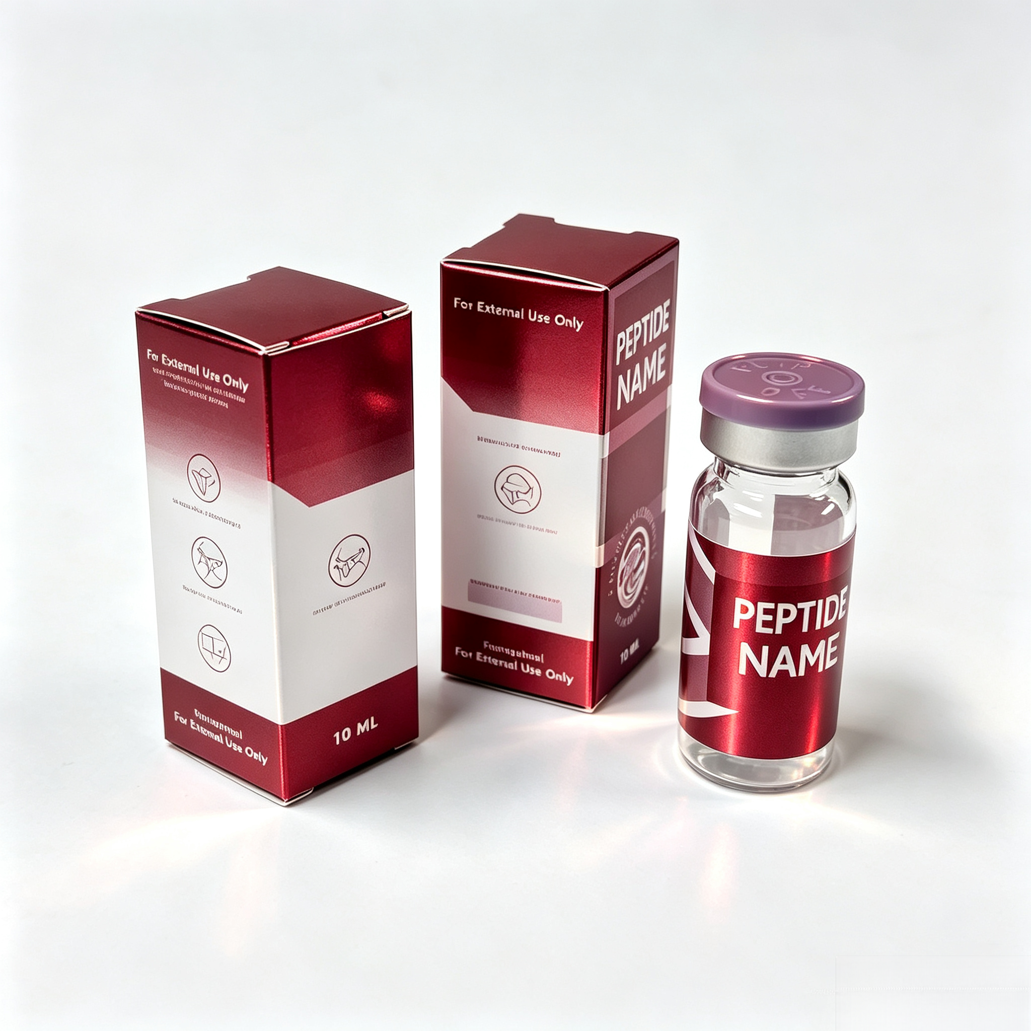 Custom Peptide Vial Waterproof - Nutrition In Fitness avaliação e preço