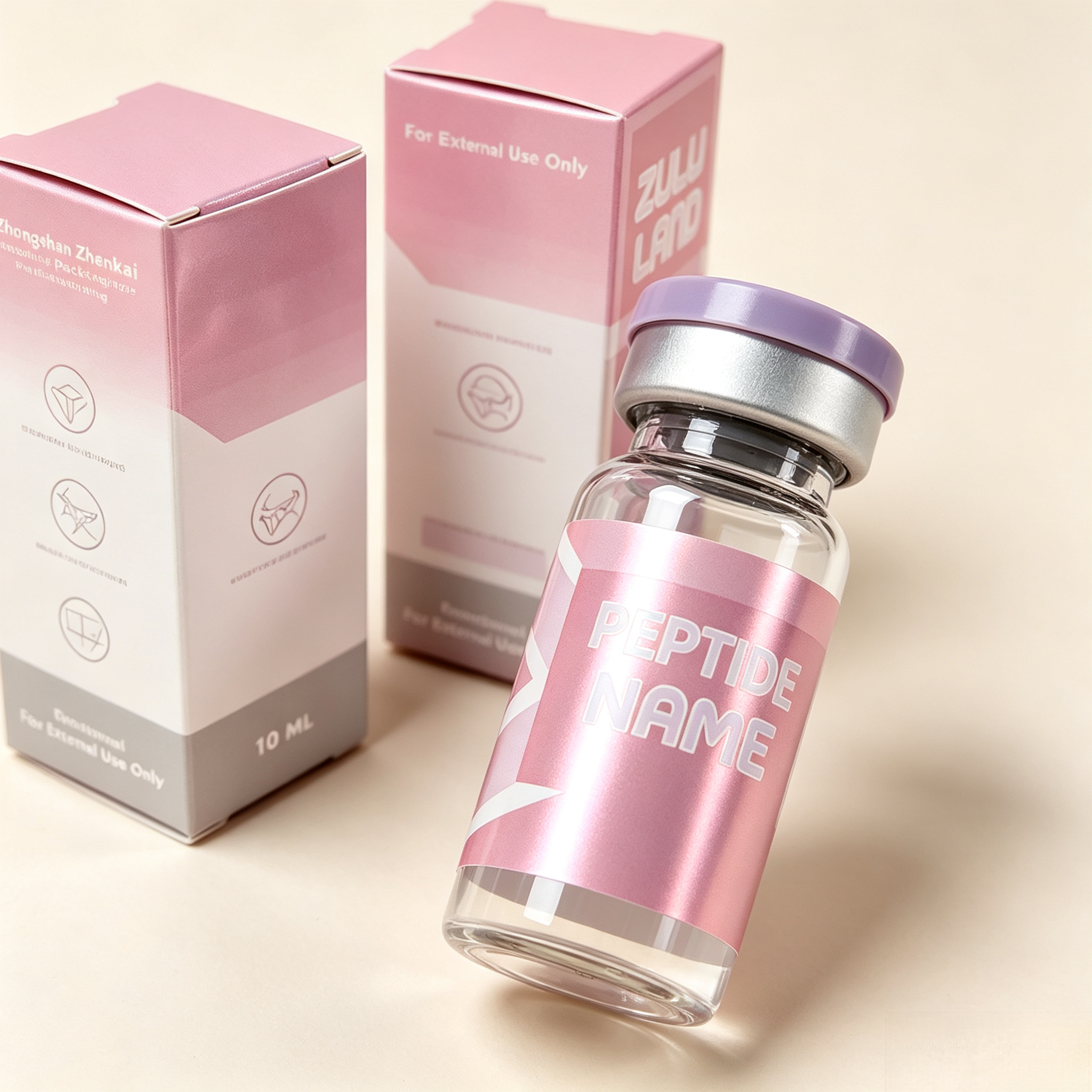 Custom Peptide Vial Waterproof - Nutrition In Fitness avaliação e preço