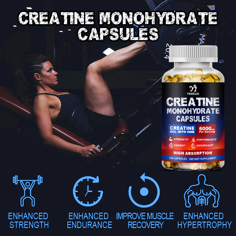 Muscle Builder Creatine Supple - Creatine Hcl Capsule avaliação e preço