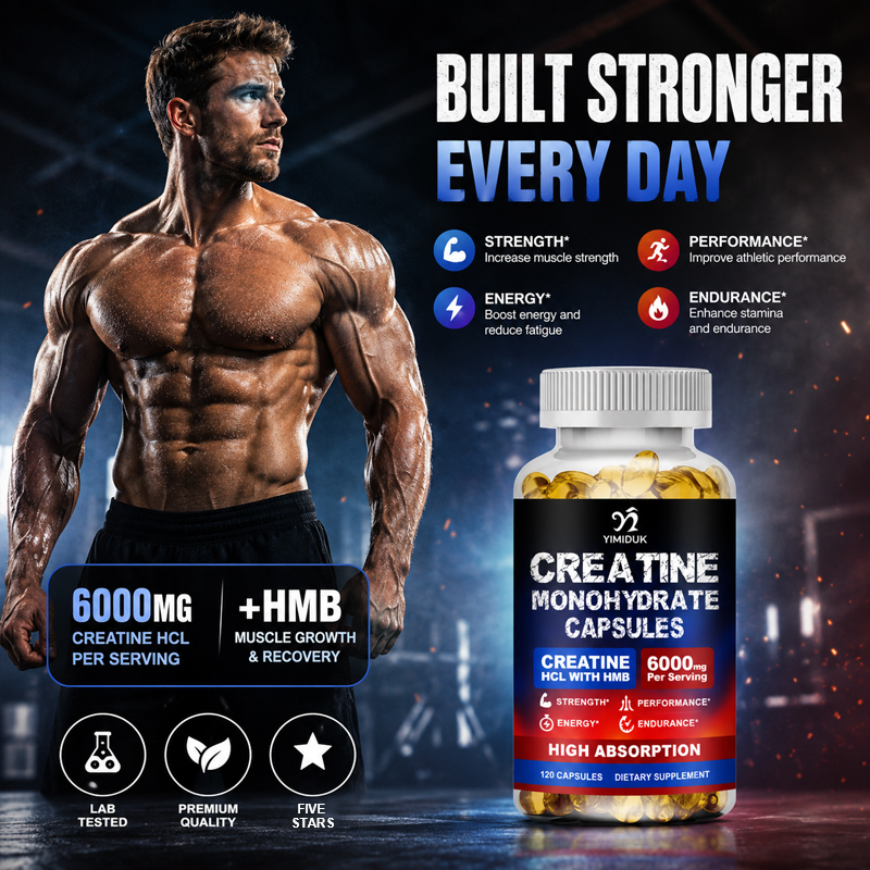 Muscle Builder Creatine Supple - Creatine Hcl Capsule avaliação e preço