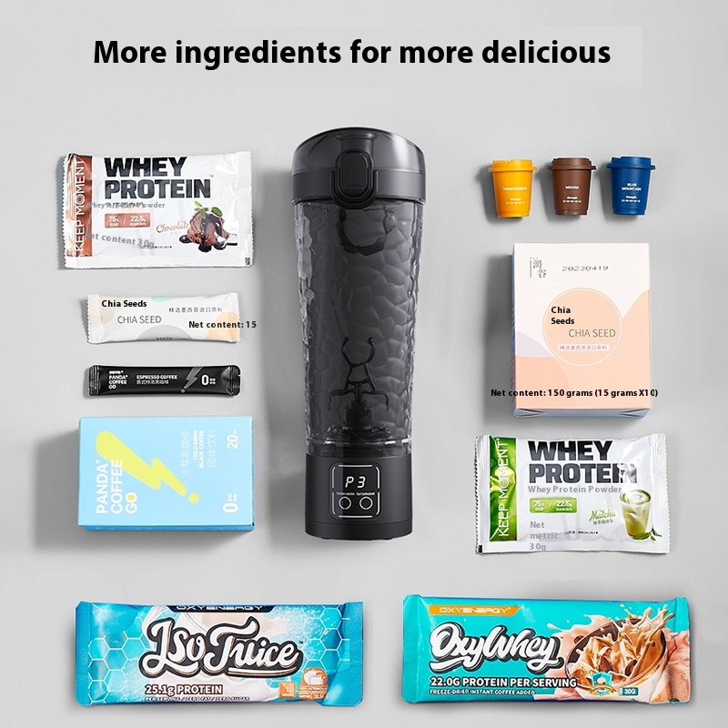 New In Auto Mixing Cup 3 speed - Protein Shaker Bottle avaliação e preço