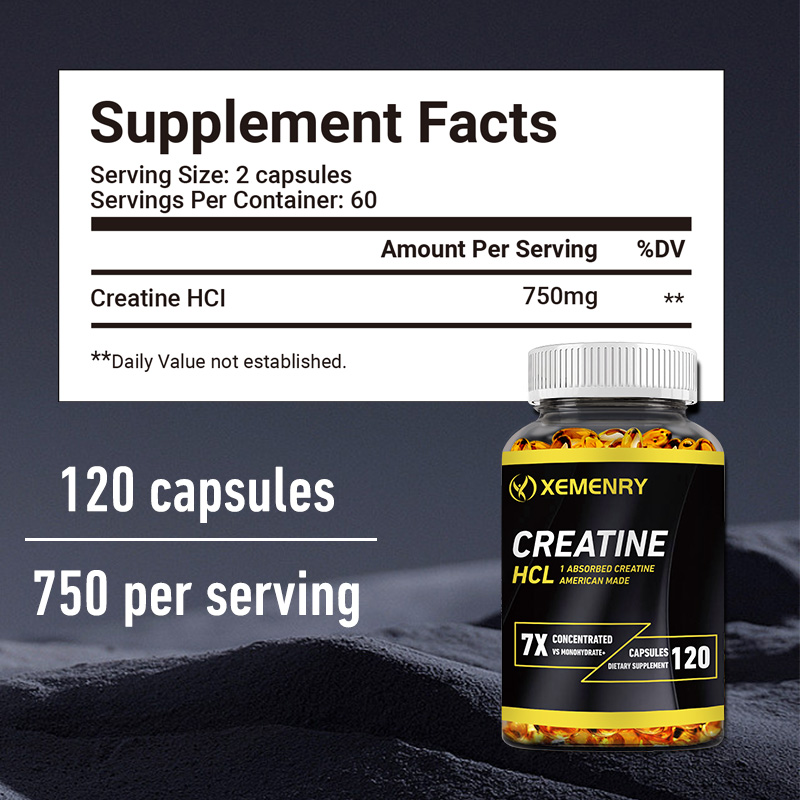 Creatine HCL Supplement, Suppo - Creatine Hcl Capsule avaliação e preço