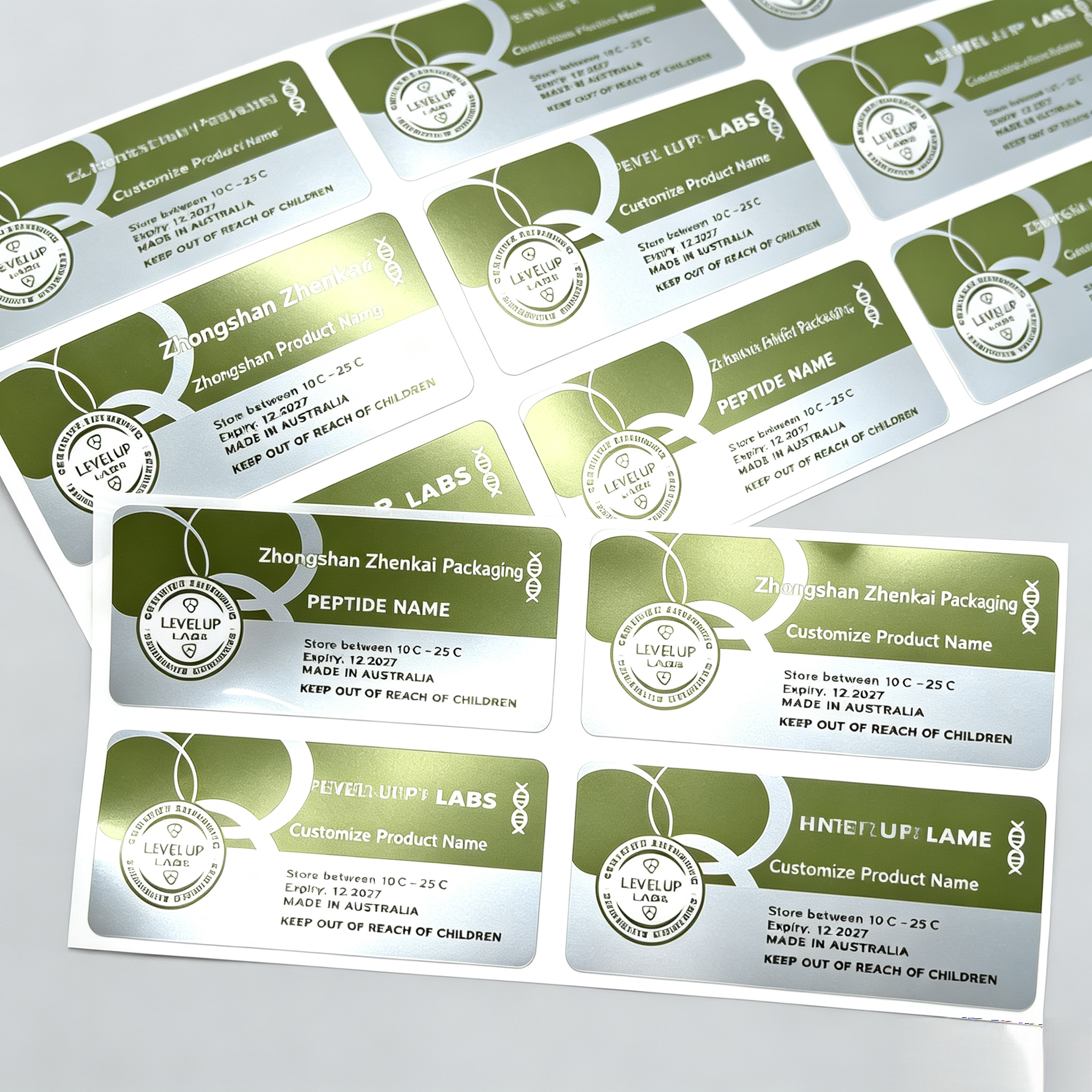 Custom Self Adhesive Vinyl Pep - Nutrition In Fitness avaliação e preço