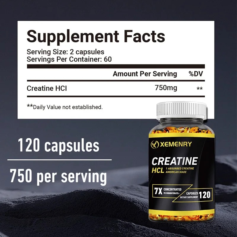 Creatine HCl - Muscle,Cognitiv - Creatine Hcl Capsule avaliação e preço