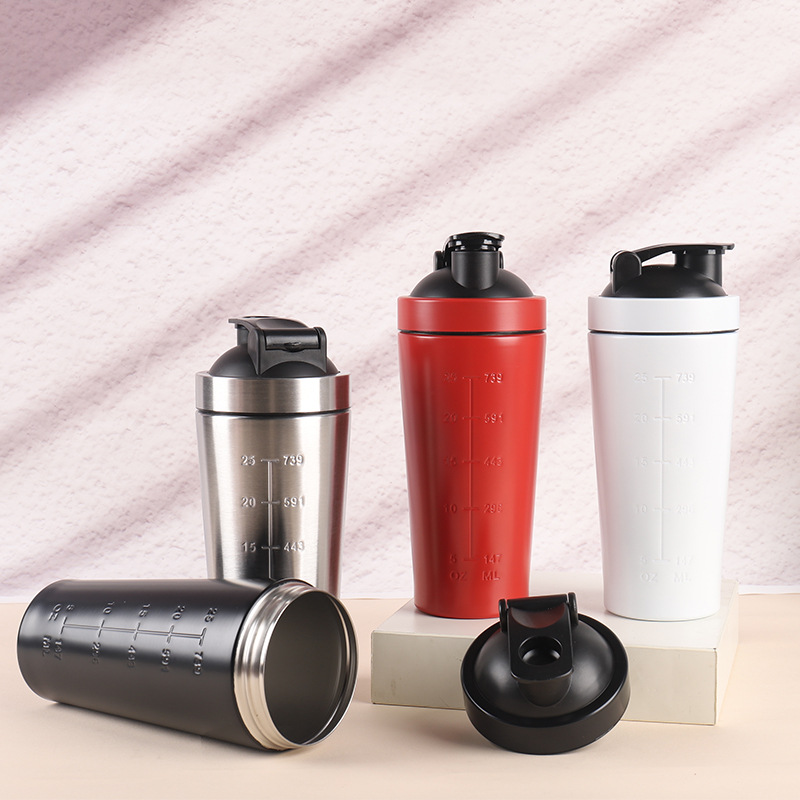 500ML/750ML Stainless Steel Pr - Protein Shaker Bottle avaliação e preço