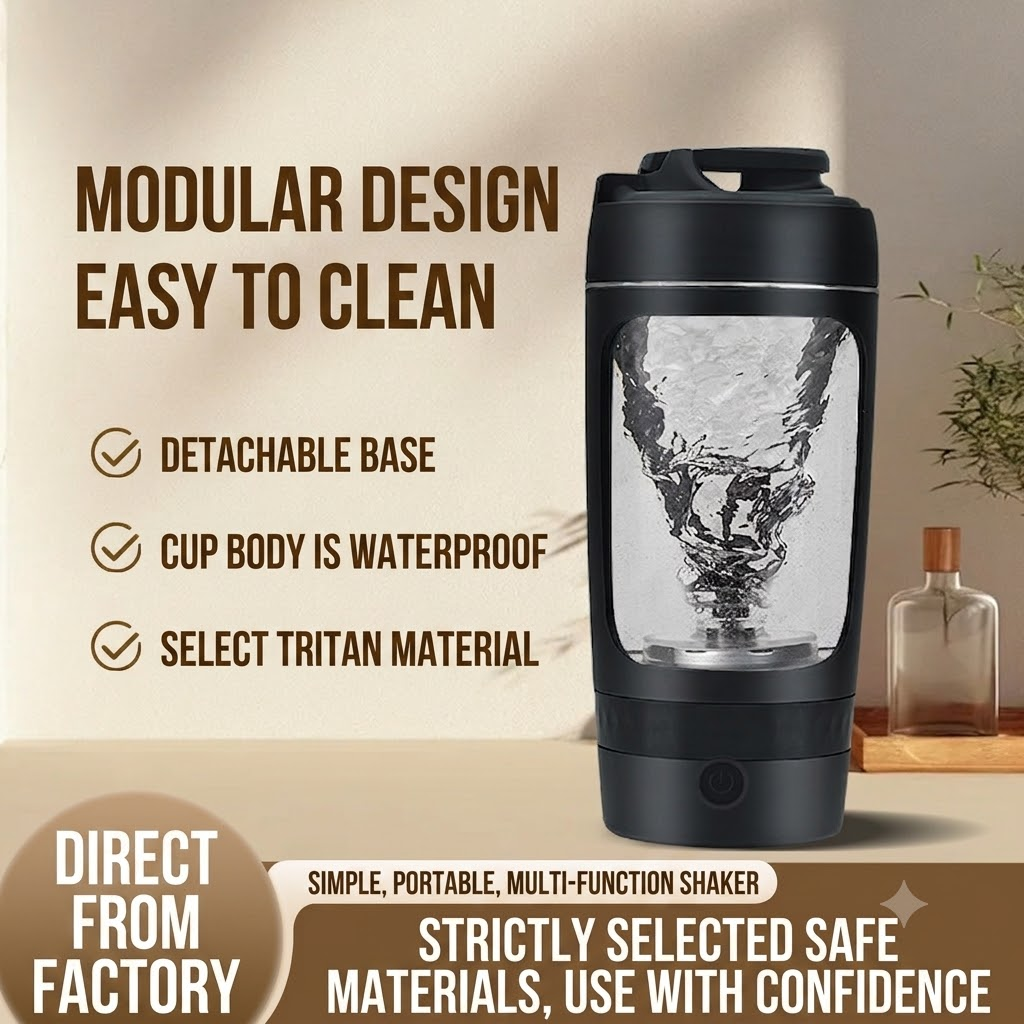630ml Electric Shaker Bottle P - Protein Shaker Bottle avaliação e preço