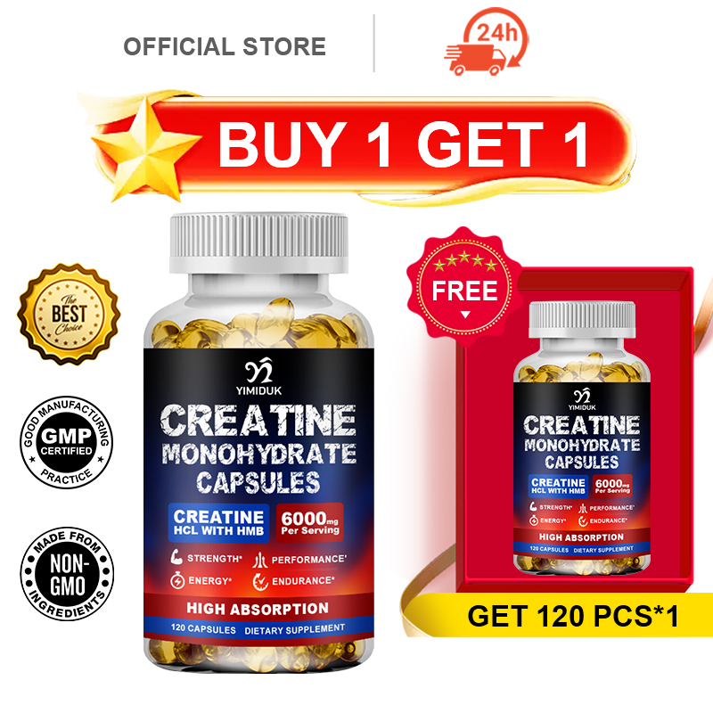 3-in-1 Creatine Monohydrate HC - Creatine Hcl Capsule avaliação e preço