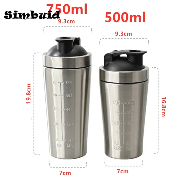 Stainless Steel Protein Powder - Protein Shaker Bottle avaliação e preço