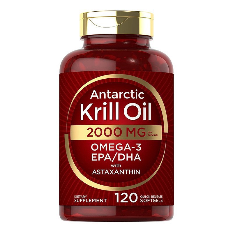Krill oil soft capsules supple - Nutrition In Fitness avaliação e preço