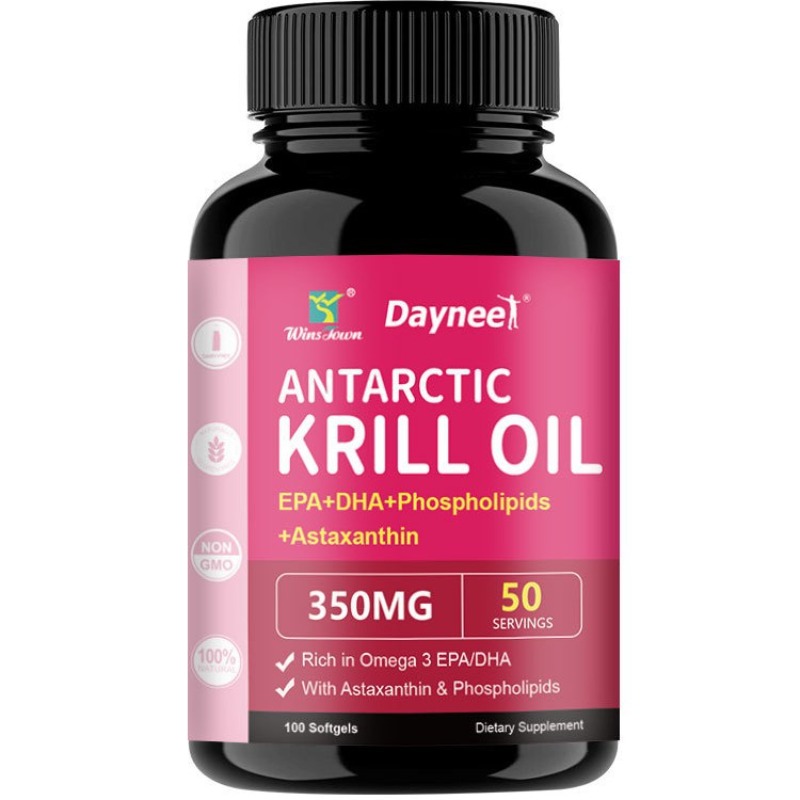 Krill oil soft capsules supple - Nutrition In Fitness avaliação e preço