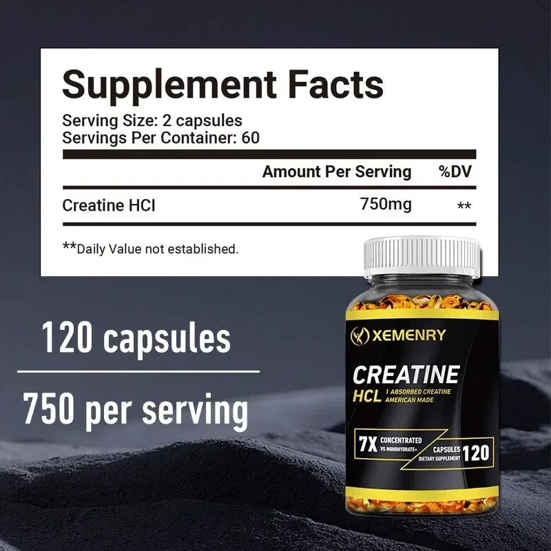 Creatine Capsules, HCL Creatin - Creatine Hcl Capsule avaliação e preço