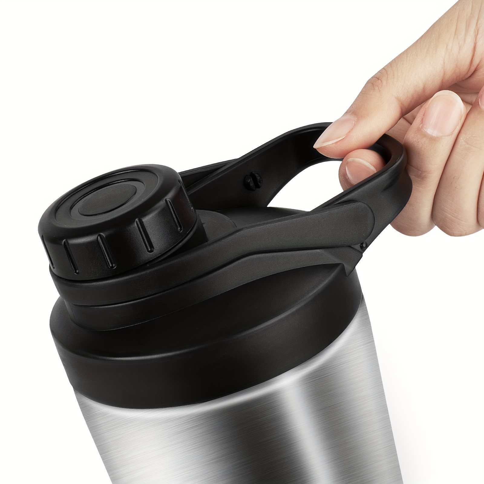 Portable 25oz Stainless Steel  - Protein Shaker Bottle avaliação e preço