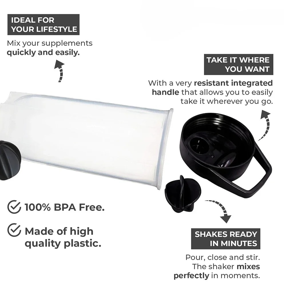 28 oz Shaker Bottles for Prote - Protein Shaker Bottle avaliação e preço
